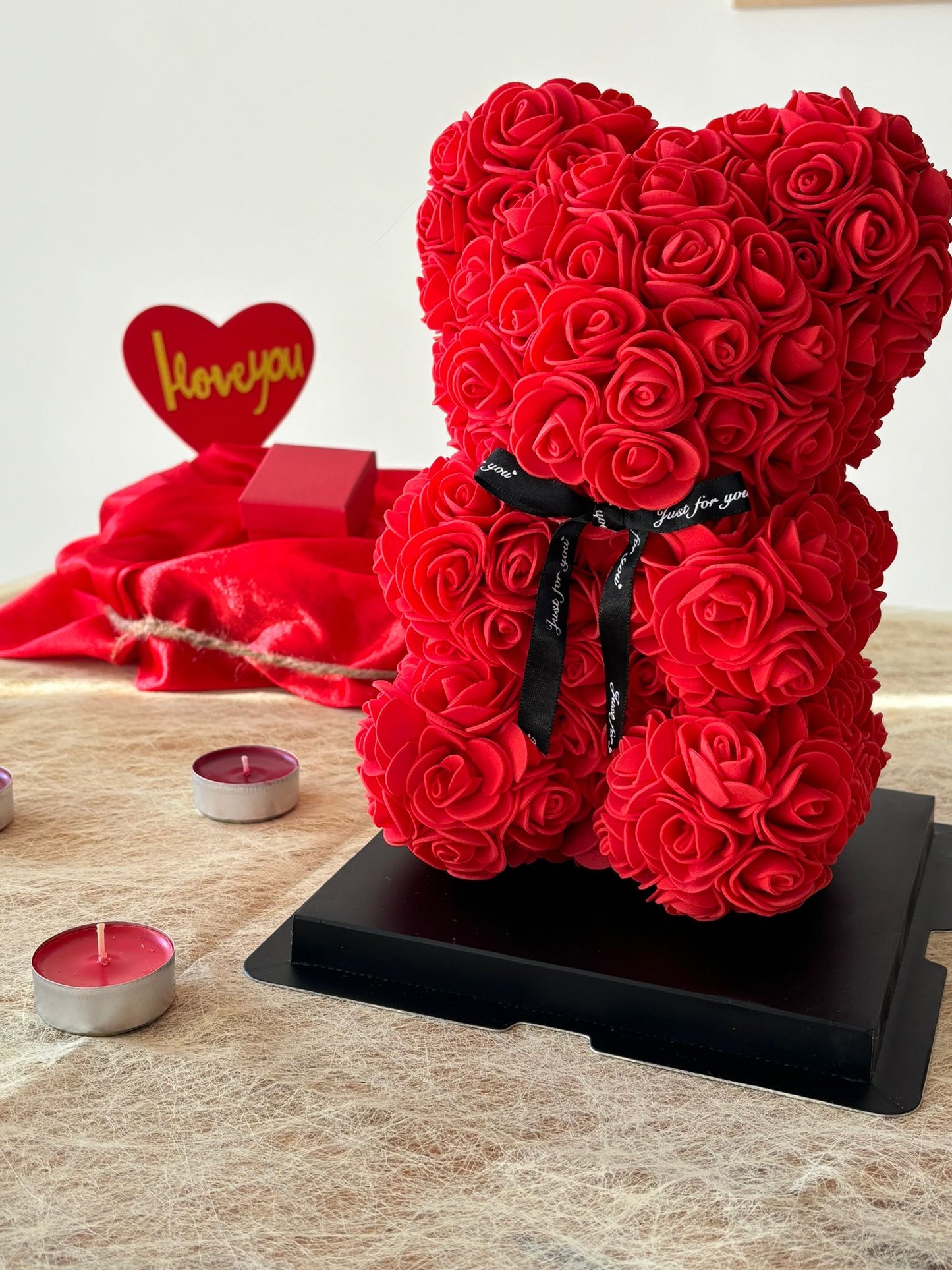 🐻🌹 Oso de Rosas de Lujo