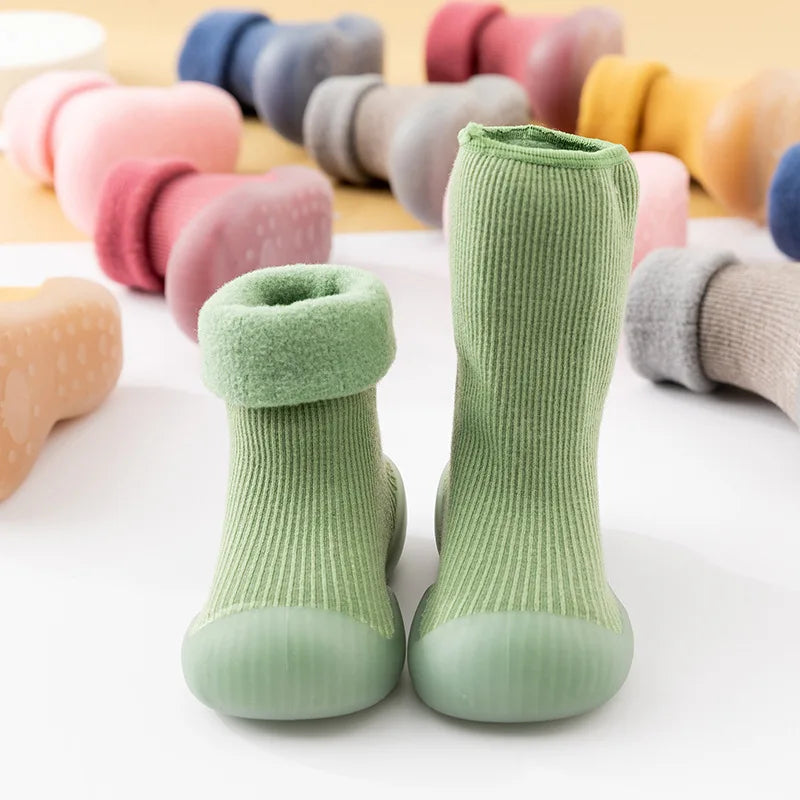 Cozy Winter Sock Shoes – Soft & Warm for Little Feet