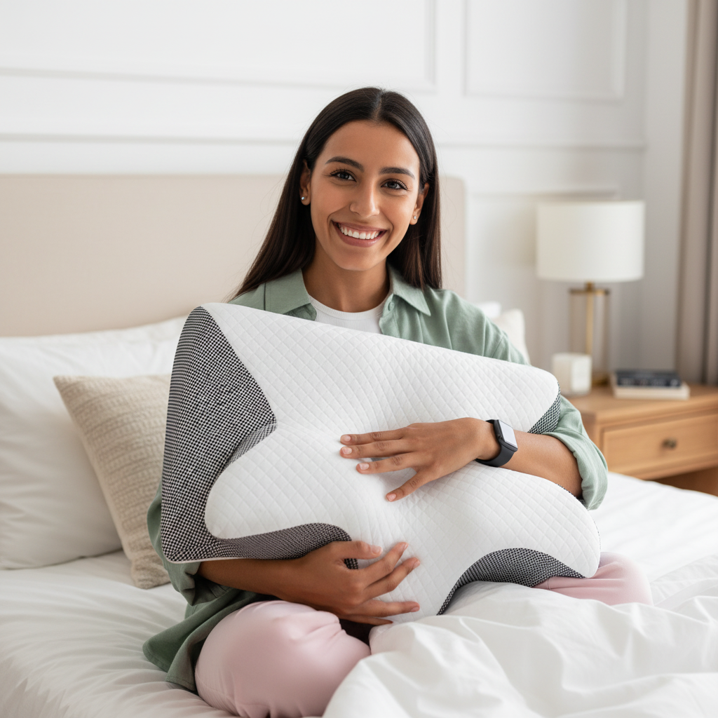 Wake Up Refreshed! FOOLKE Memory Foam Cervical Pillow