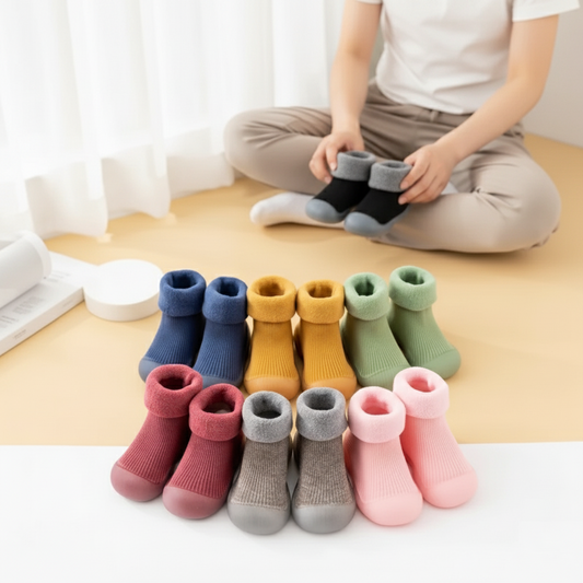 Cozy Winter Sock Shoes – Soft & Warm for Little Feet